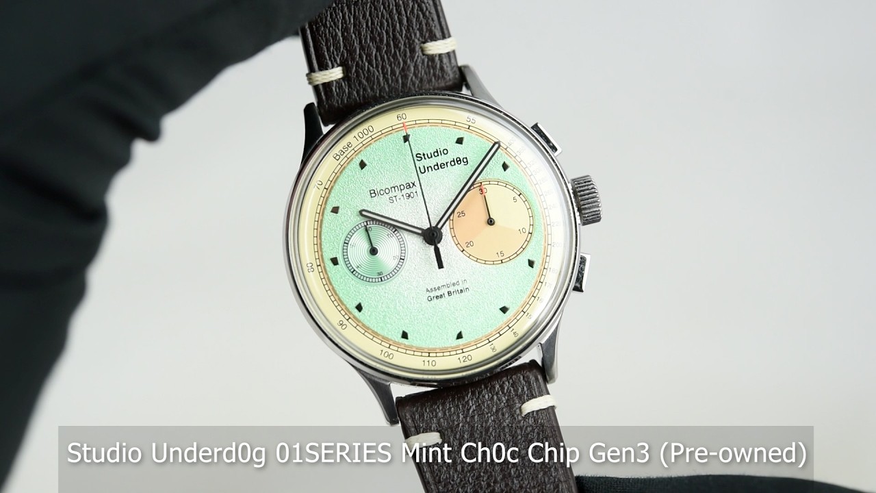 Studio Underd0g 01SERIES Mint Ch0c Chip Gen3 (Pre-owned) - YouTube