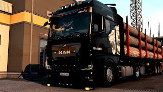 ETS Mods [v1.47] MAN TGX 2020 LL SA Low Deck Chassis Addon | Euro Truck Simulator 2