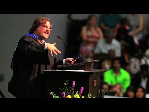 Jack Black Gives Commencement Speech at Montverde