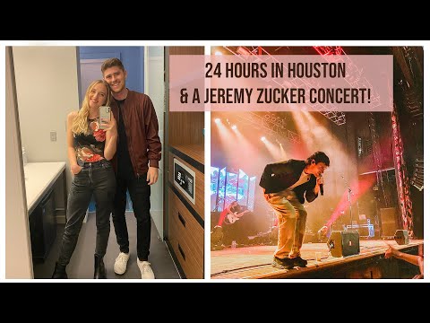 Jeremy Zucker Concert & Houston Vlog !!