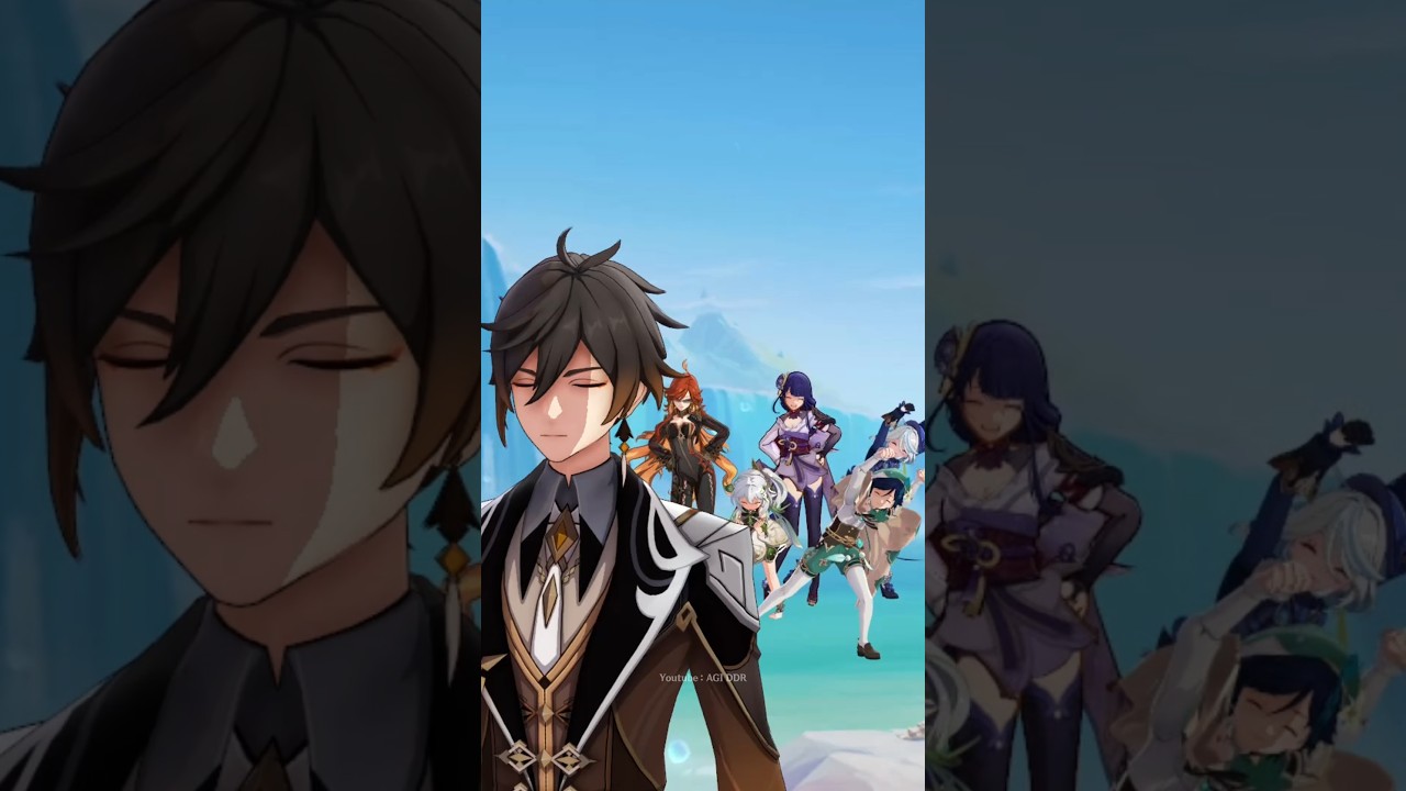 When New Archon Team | Genshin Impact [MMD] 