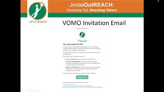 Datos How to Create a VOMO Account - Jindal OutREACH Actualización