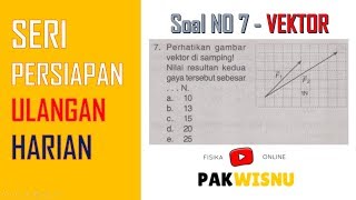 Vektor (soal no 7) fisika sma kelas 10 ...