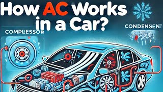 How car AC works / Animation (Tamil) Explaining