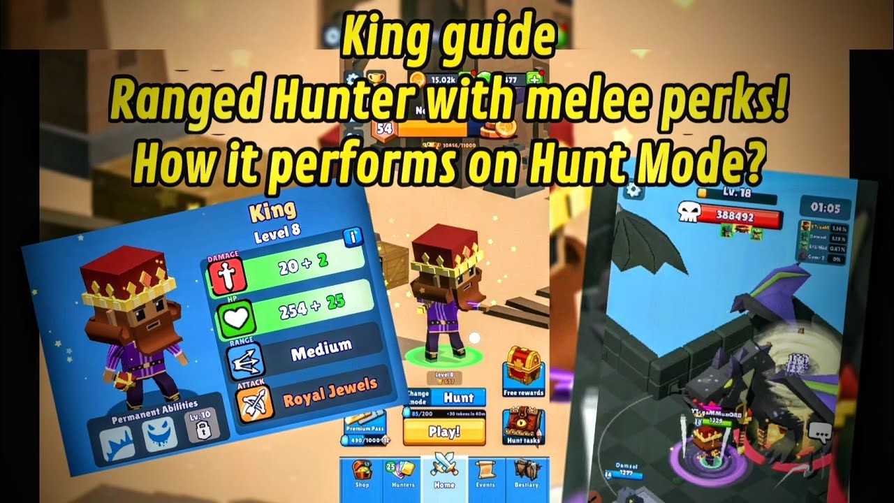 Hunt Royale King Guide and Review YouTube