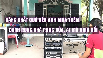 Dàn Âm Thanh Đám Cưới Khủng 113tr | Dàn Array 40 Đồng Bộ Neo