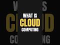 What is Cloud Computing | how it works? | #cloudcomputing #technology #shorts