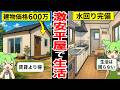 建物価格600万！平屋住宅のリアルな実態と生活【ずんだもん｜解説】