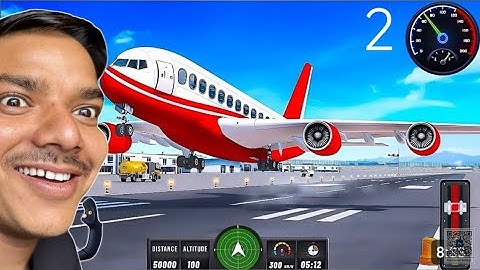 Flight Airplane City Pilot Simulator - Plane Boeing Emergency Landing - Android Gameplay part - 2