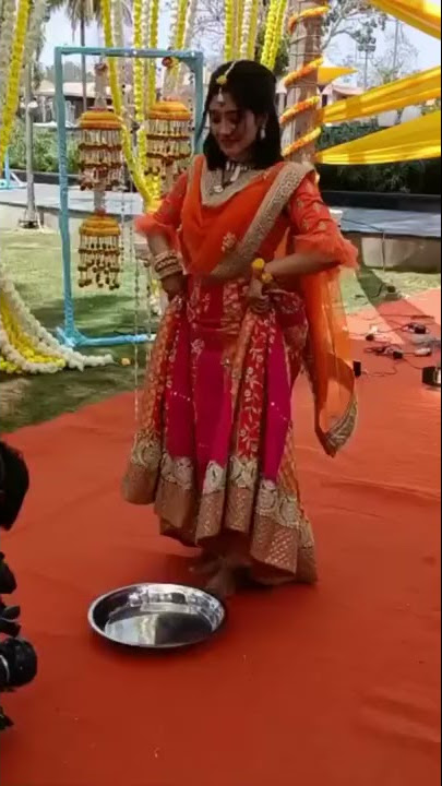 Shivangi Joshi Dance Video || Rajasthani Thali Dance || Yrkkh bts#ShivangiJoshi #Yrkkh #Kaira