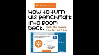 How to turn a Unique Learning System Benchmark into a Boom Deck.