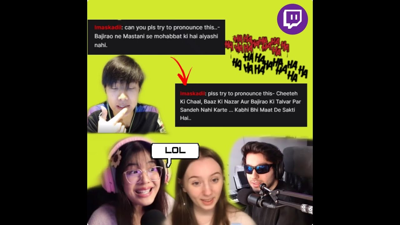 TROLLING TWITCH STREAMERS😂ASKING THEM TO PRONOUNCE SOME BOLLYWOOD
