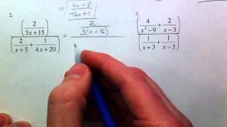 Add and Subtract Rational Expressions (Part 3)