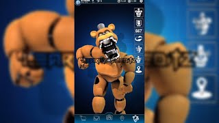 Fnaf-Ar Edit , Fnaf 4 Fixed Nightmare To Fnaf 4 Nightmare Animatronics, Credits To For Vid.