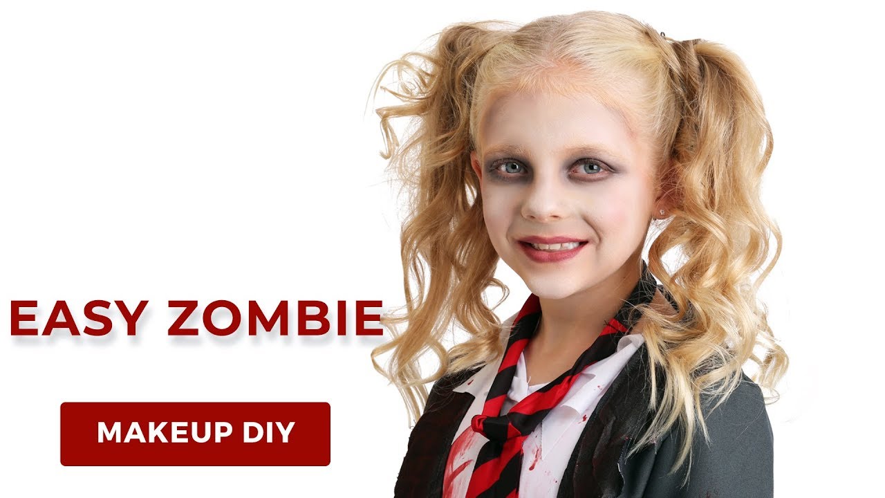 How to do Zombie Make-up — Quick, Step-By-Step Face Painting Instructions «  Agostino Arts