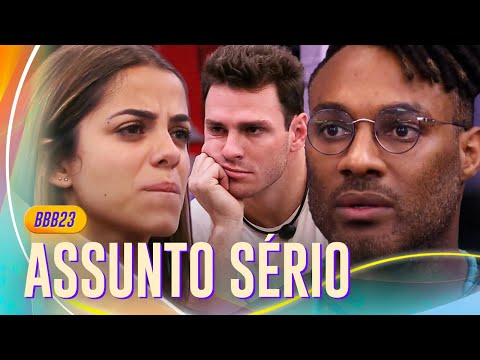 FRED NICÁCIO TEM CONVERSA SÉRIA COM BROTHERS QUE O MACHUCARAM COM ATITUDES NO JOGO | BBB 23