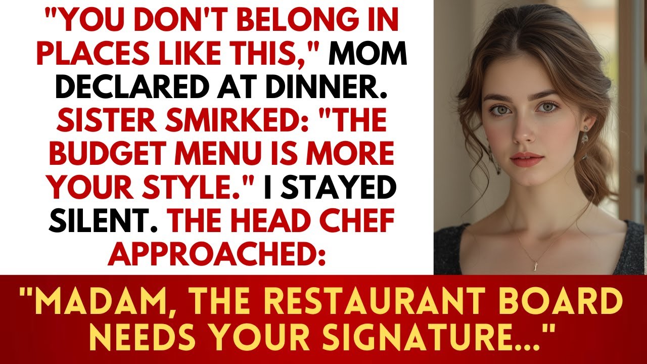 Мама говорила: «Этот ресторан для успешных людей» — пока сотрудники не узнали своего босса
