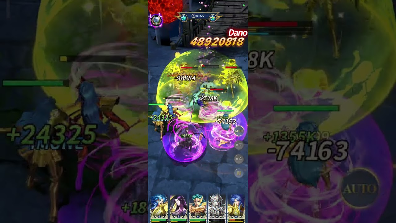 Fase 45-7 Saint Seiya Lenda da Justiça 