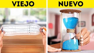 Ideas de ARTESANÍA con botellas de plástico: Recicla todo para salvar el planeta 🌍💡