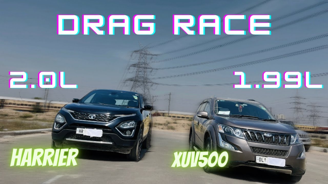 XUV500 1.99 VS HARRIER 2.0🔥| भारत के दो रतन😎| DRAG RACE🔥