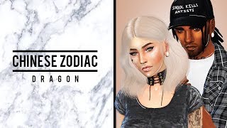 The Sims 4: Chinese Zodiac CAS + Speed Edit // Dragon + Full CC List