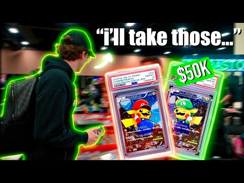 I Spent $500,000 At The World’s Best Pokemon Card Show! | Vendor POV