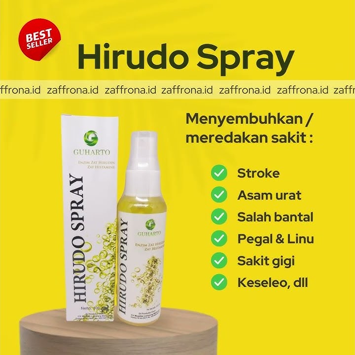 Hirudo Spray - shopee.co.id/zaffrona.id