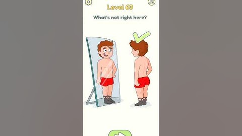 DOP 2 (delete one part) Level 63#shorts #puzzle #dop2 #trending #deleteonepart