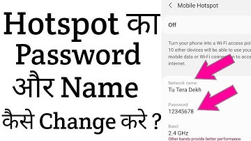 Hotspot ka Password aur Name kaise Change kare ? | How to Change Hotspot Password ? @anamlogic4557