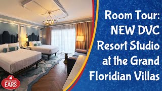 NEW Grand Floridian Resort Studio Room Tour  Standard View  New DVC Villas