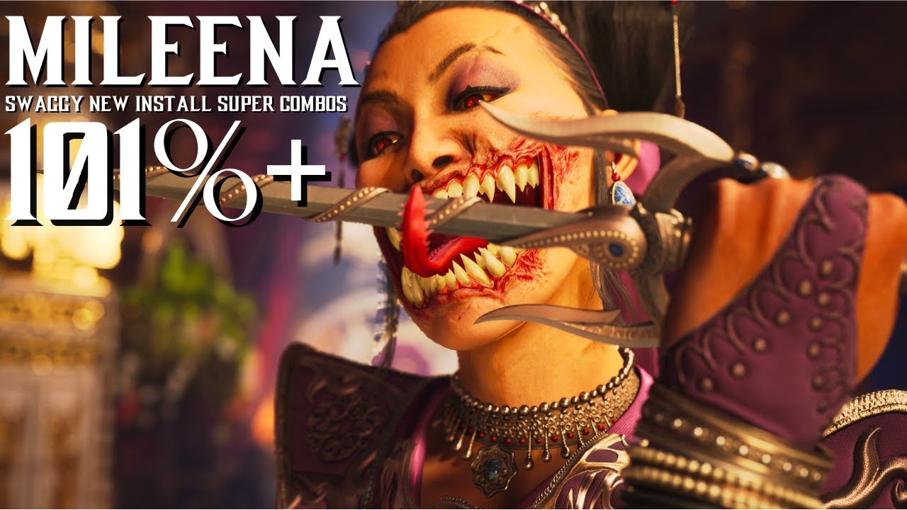 MK1 - Mileena Insane Buffed Combos