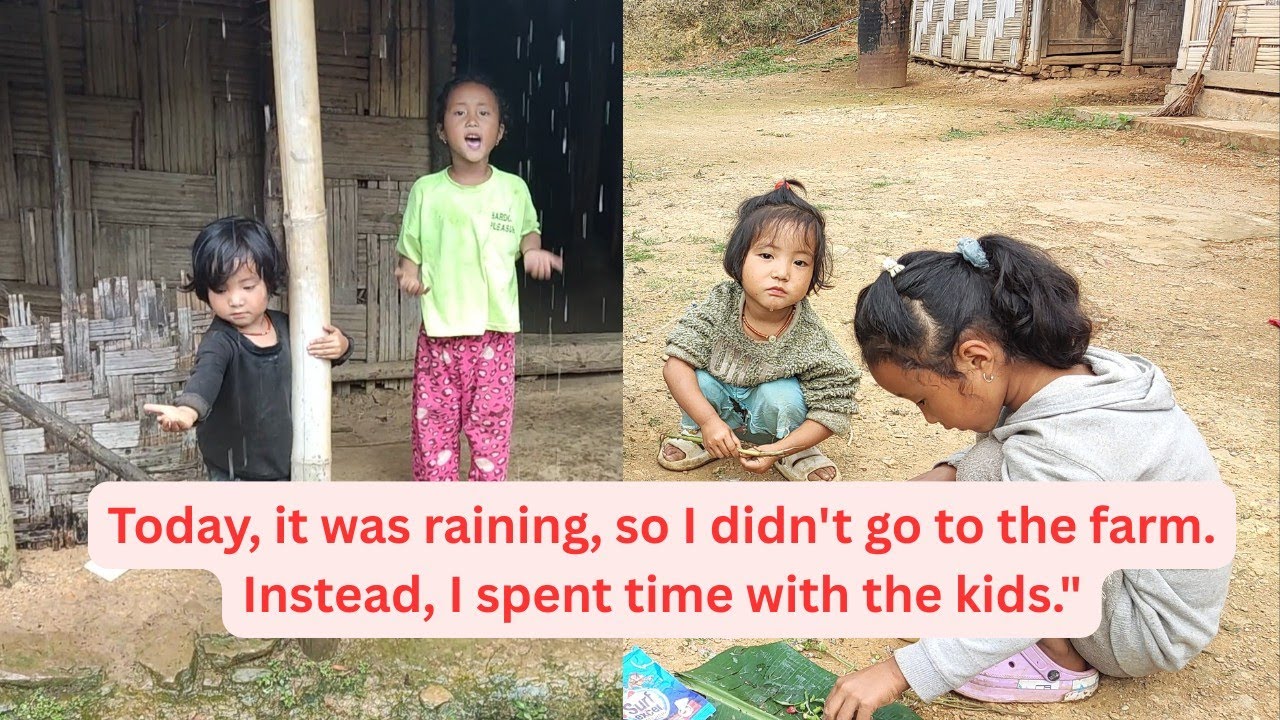 Today, It Was Raining, So I Didn't Go To The Farm. Instead | I Spent Time With The Kids