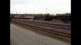 28 -04 -2012 Montzen .... a fifteen-type 51 diesel locomotives are ready for the scrap