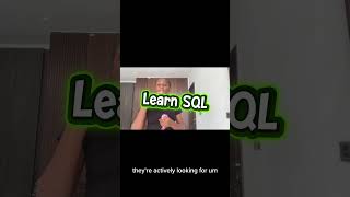 Why you should Learn SQL, Structured Query Language