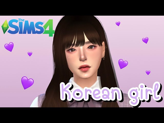 Korean Girl Sims 4 - Colaboratory