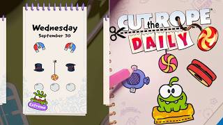 Cut the Rope Daily September 30 2026 Walkthrough 10 Stars