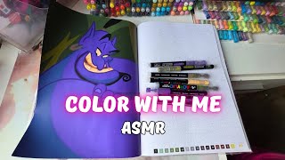 Information 💙 ASMR Coloring | Genie from Aladdin💫 | Disney Coloring & Relaxing Sounds 💙 Update