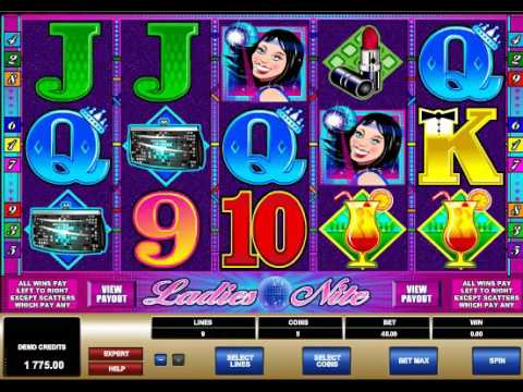 Бесплатный игровой автомат Ladies Nite Бесплатный игровой автомат Ladies Nite