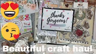 Craft haul new christmas sparkle by Frank Garcia .