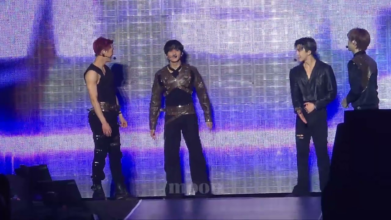 251019 싱가포르 드림쇼4 엔시티드림 NCTDREAM 마크가 쏘아올린 푸쉬업 사건의 전말 팔굽혀펴기하는 제노 마크 재민 해찬