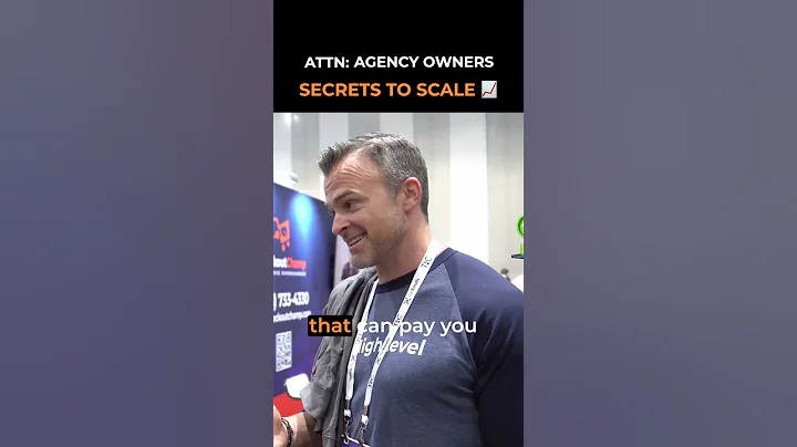 Secrets to Scaling Your Agency #keytosuccess #scalingyourbusiness #growing #shorts
