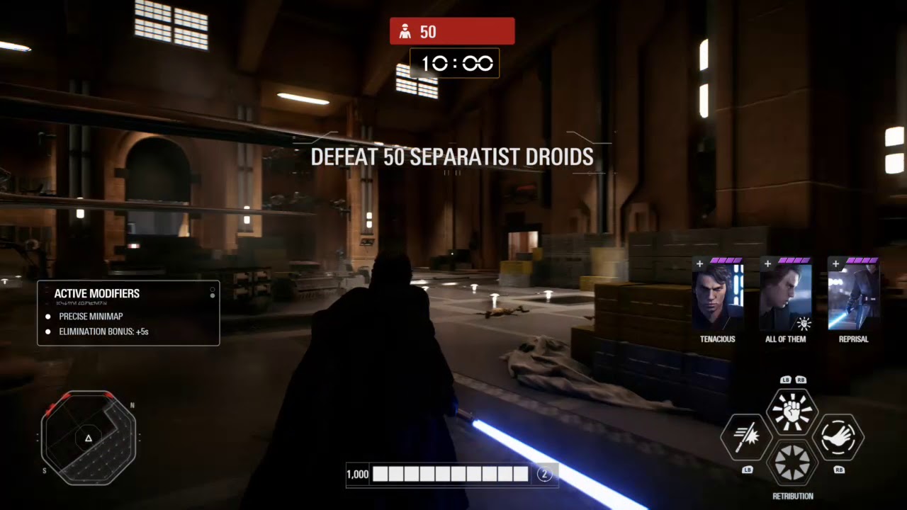 Star Wars Battlefront 2 Anakin arcade extreme onslaught