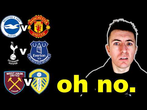 PREDICTING Premier League Gameweek 38..