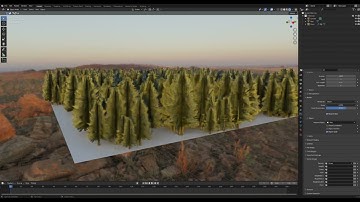 Tree Particle Systems & Transparency Troubleshooting (Fast n