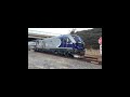 Amtrak 582 passes by the private crossing in San Juan Capistrano