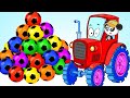 Биби и Плохие Птицы - Трактор и Автомойка - Мультик Про Машинки Для Детей и Малышей