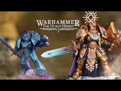 Brother vs Brother! Loyalists vs Traitors! Warhammer The Horus Heresy Battle Report!