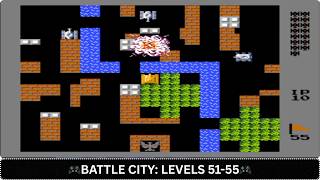 Battle City Level 51-55 Gameplay | Secret High Levels NES Tank Game | IT WALA screenshot 2