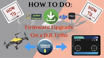 How to easily do: DJI Tello Firmware Upgrade / Software Update