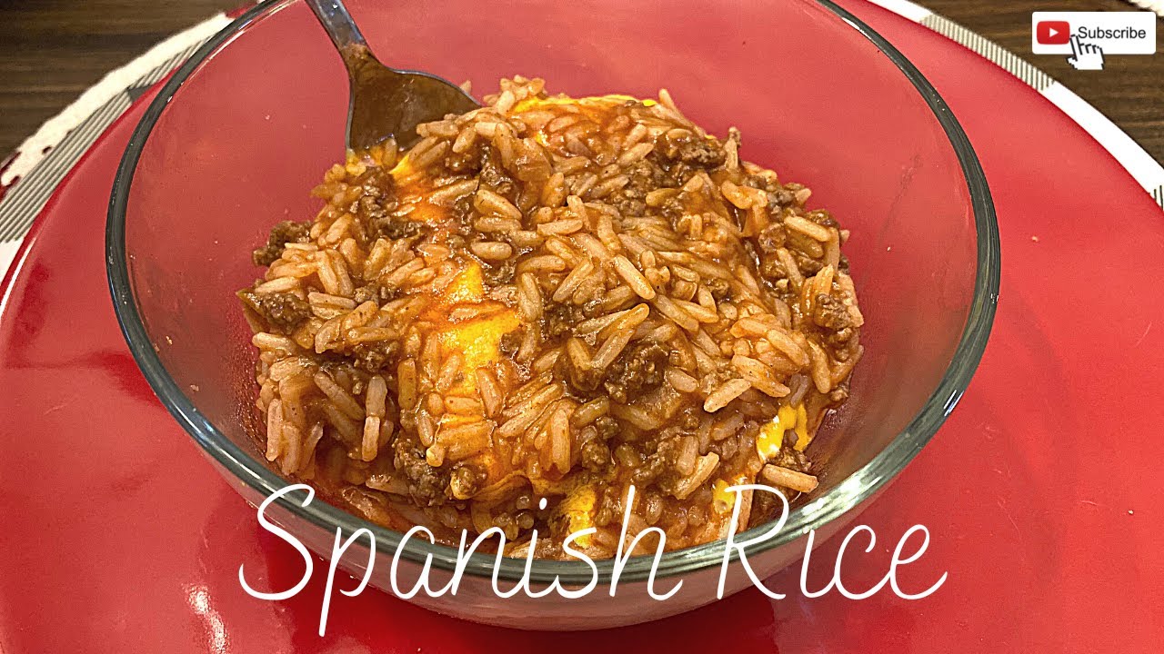 Budget Dinner Spanish Rice recipes Instant Pot Teacher